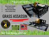 Skid Steer Grass Assassin- Mower