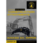 Excavator Ripper for Sale - Enhance Your Excavation Efficiency Construction Attachments