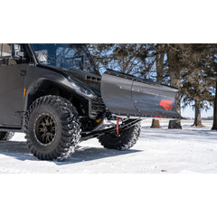 Heavy-Duty ATV UTV Snow Plow & Utility Blade for ATV/UTV– Front Mount for Four Wheelers & Side by Sides Hitch Doc