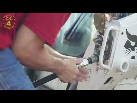 Brush Cutter 72" Skid Steer High Flow with Teeth