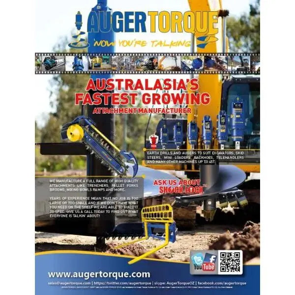 Earth Trencher MT48 Chain Auger Torque