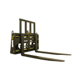 Heavy Lift Hydraulic Pallet Forks for Skid Steers Loaders & Tractors Construction Attachments