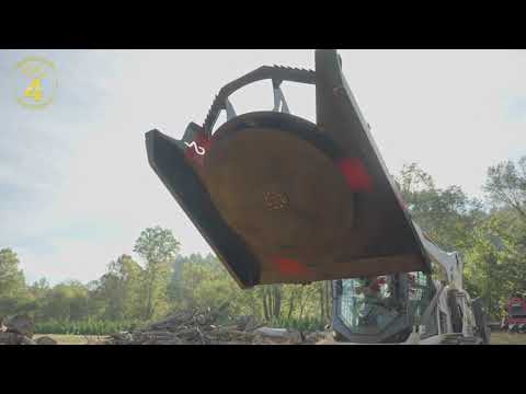 Brush Cutter 72" Skid Steer Standard Flow