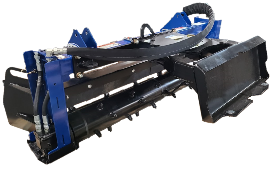 48” Skid Steer Power Rake – Terrain X Series- MT Bobcat Hitch MTW