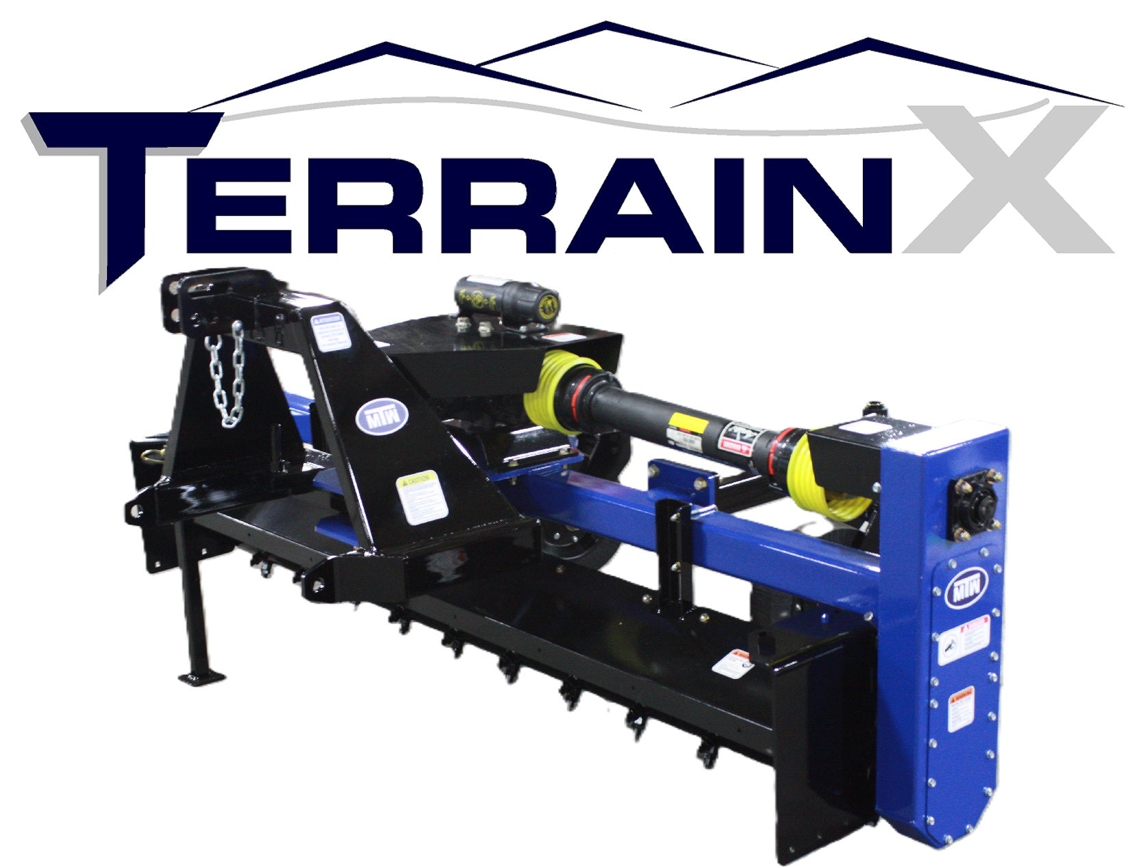 48” Skid Steer Power Rake – Terrain X Series- MT Bobcat Hitch MTW