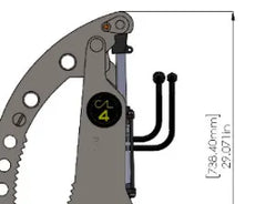 Grapple Compact Root Rake Grappe (Tractor Loader up to 50-75hp) Construction Attachments