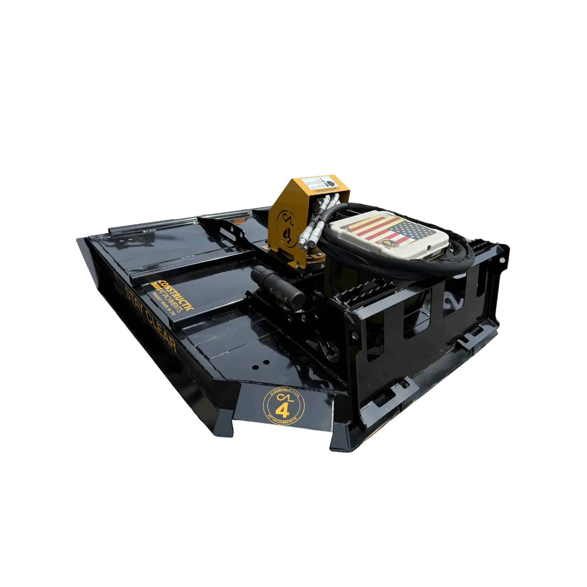 Skid Steer Grass Assassin - Skid Steer Mower Construction Attachments