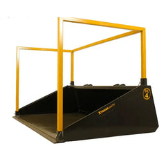 XTREME DUTY NURSERY BUCKET with Removable Top Guard Construction Attachments