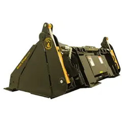 4-N-1 Multi Purpose Bucket Severe Xtreme Duty Extended Bottom67"-73" Construction Attachments