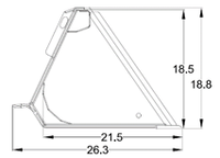 General Purpose Bucket Mini Skid Standard Bottom