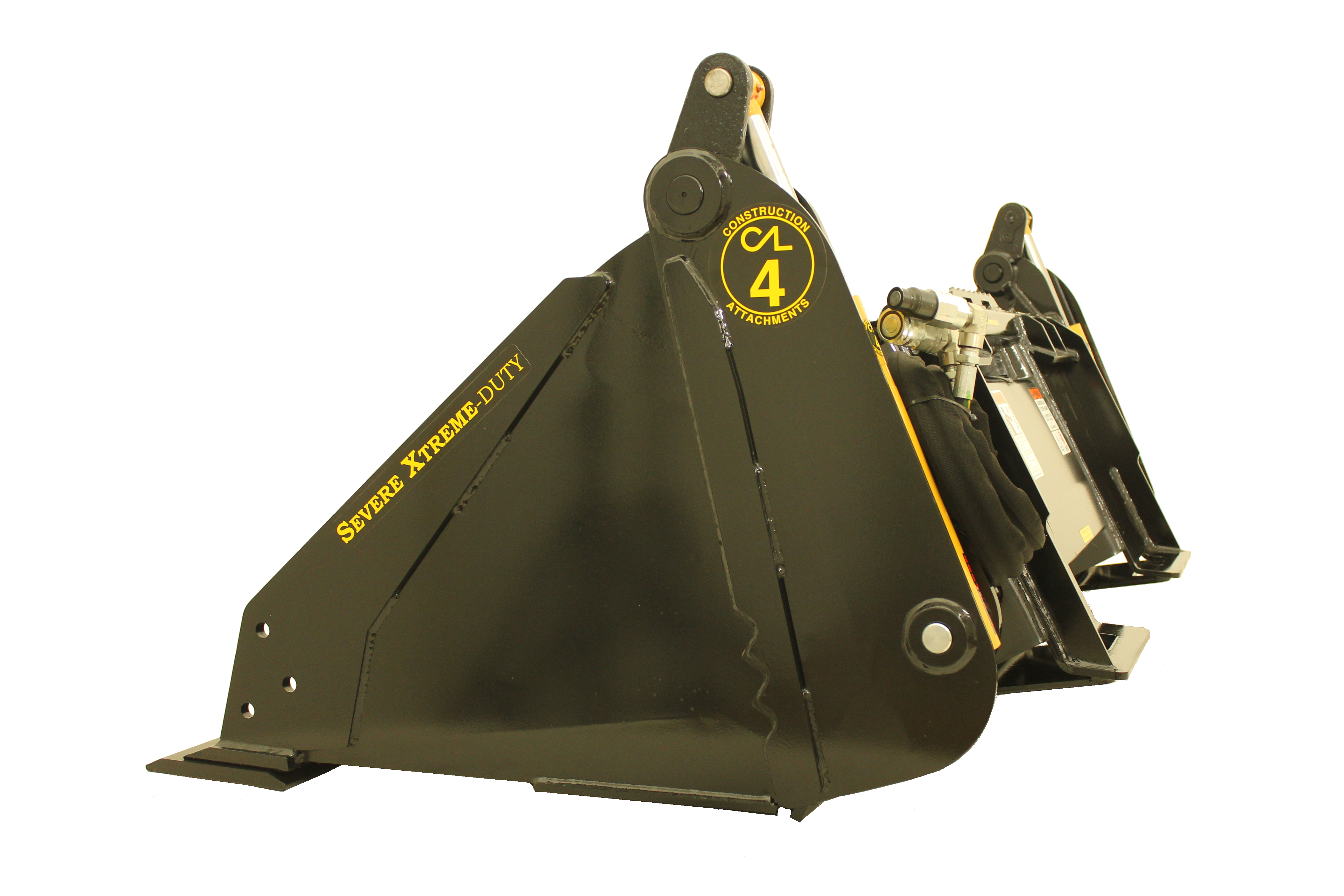 4-N-1 Multi Purpose Bucket Severe Xtreme Duty Extended Bottom67"-73"
