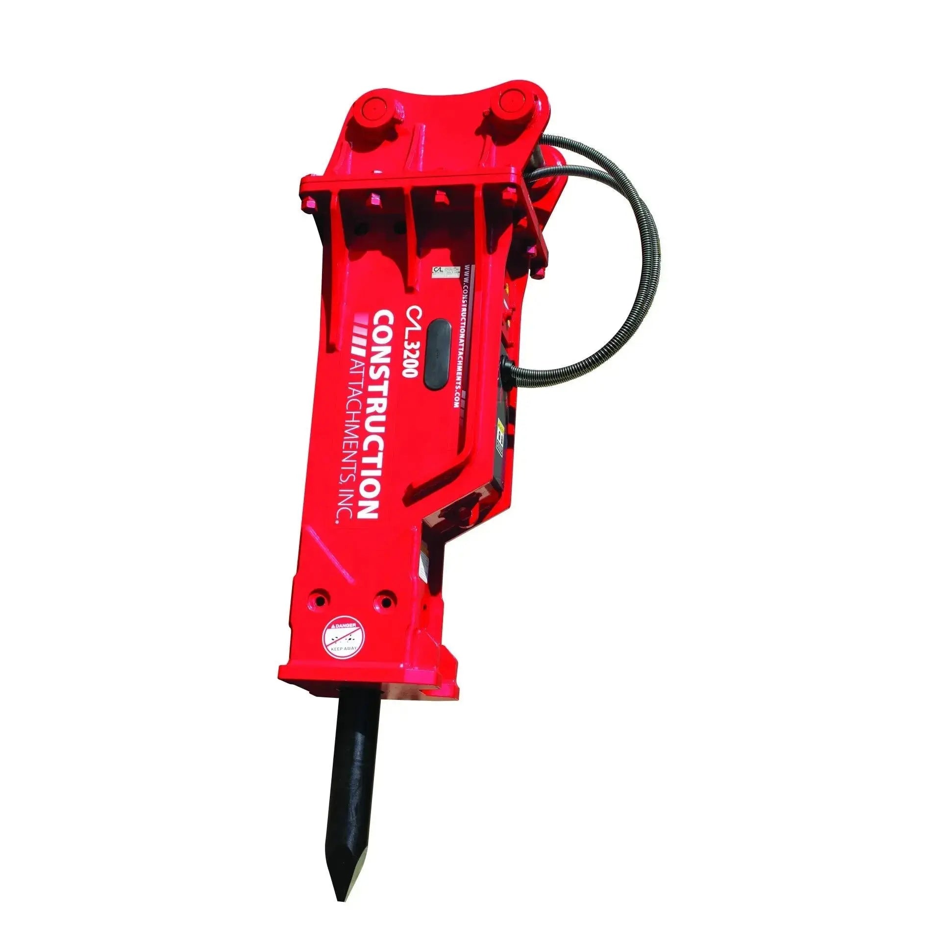 CAL 2200C Hydraulic Breaker Pin-On Hitch with Pins and Locking Collars Construction Attachments
