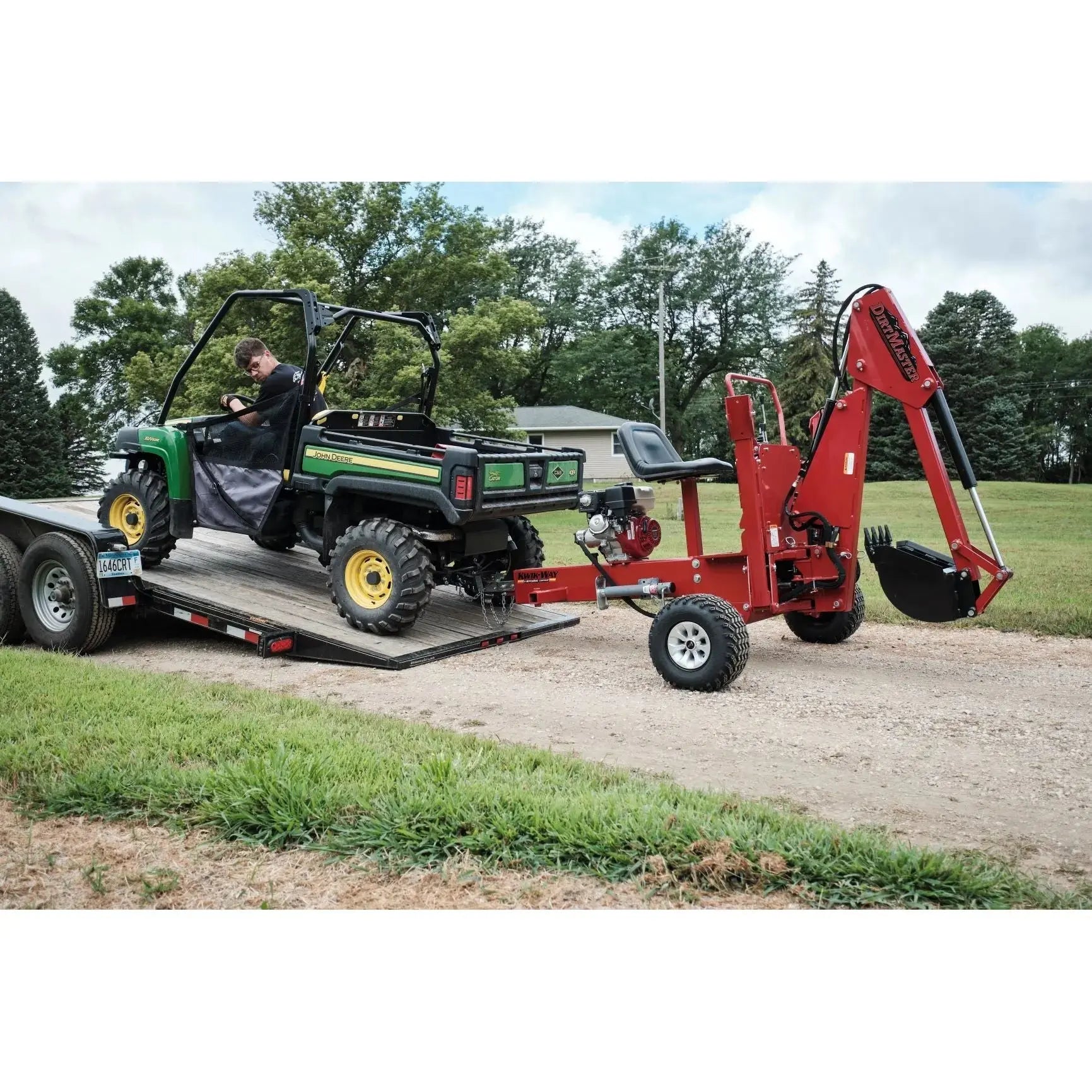 DirtMaster - Self Contained Towable Backhoe KW55-32710 Hitch Doc