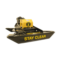 Excavator Brush Cutter 42" Mini Excavator Pin-On Hitch with Pins and Locking Collars Construction Attachments