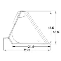 General Purpose Bucket Mini Skid Standard Bottom Construction Attachments