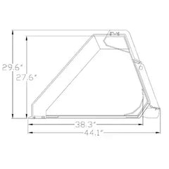 General Purpose Bucket Ultra Duty High Capacity Landscape (Rubber Tire or Rubber Track Machine up to 130 HP) (Tractor Loaders 80-130hp) Construction Attachments