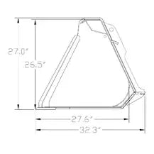 General Purpose Severe Xtreme Duty Agricultural (Tractors 75-130hp) Construction Attachments