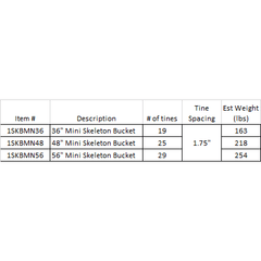 Grapple Mini Skeleton Bucket Construction Attachments