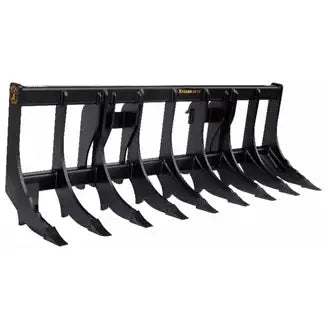 Grapple Xtreme Root Rake Grapple (Skid Steer, Tractor Loaders 51-100hp) Construction Attachments
