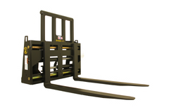 Heavy Lift Hydraulic Pallet Forks for Skid Steers Loaders & Tractors