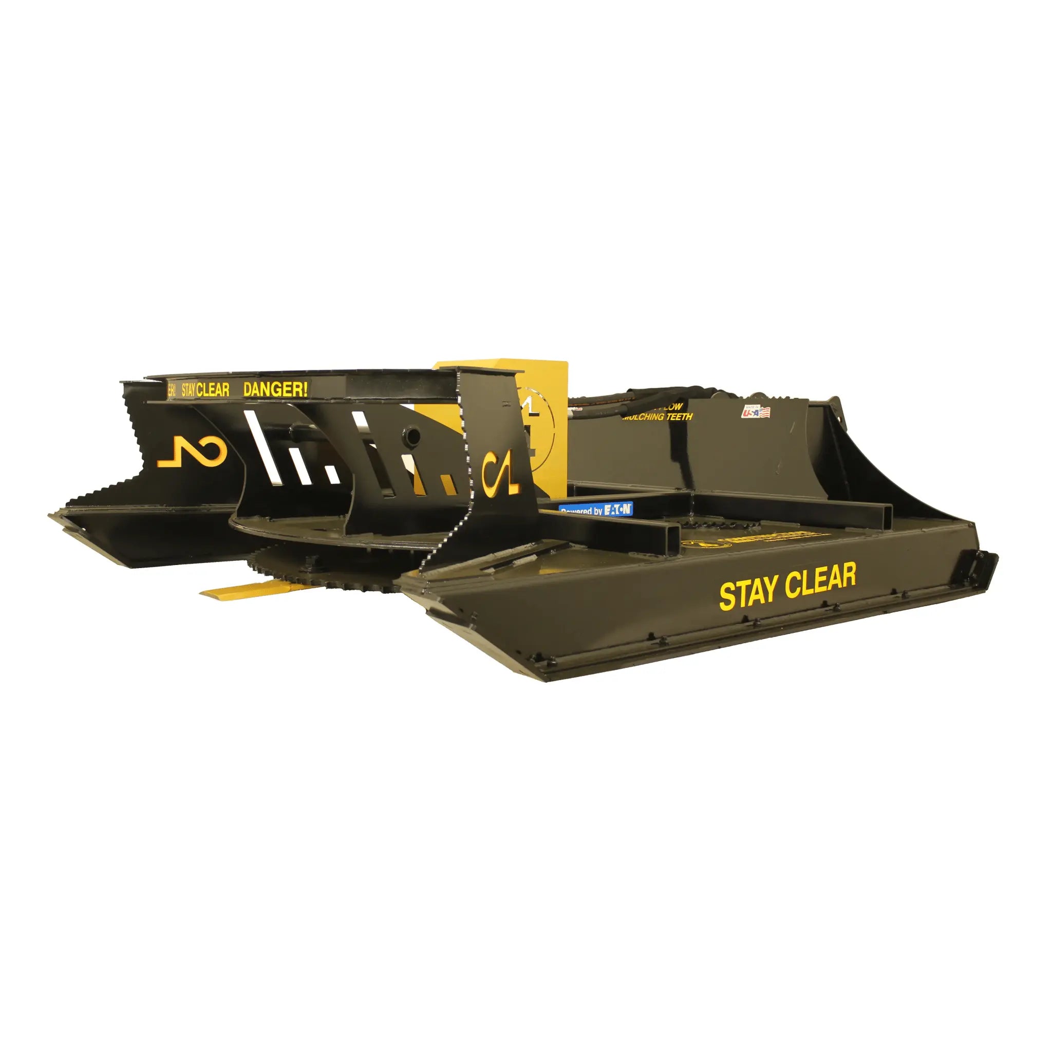 Skid Steer Brush Cutter 72" High Flow Construction Attachments