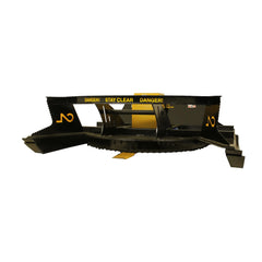 Skid Steer Brush Cutter 72" Skid Steer Standard Flow with Teeth Construction Attachments